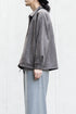 【CURLY&Co.】"KNIT SUEDE ZIP-UP BLOUSON"